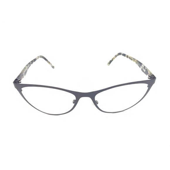 Maui Jim NEW MJO 2105-87M Matte Brown Cat Eye Eyeglasses Frames 53-18 135 Italy - Picture 2 of 12